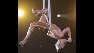 Pink Nude Acrobatics Make Her the Greatest Singer EVER