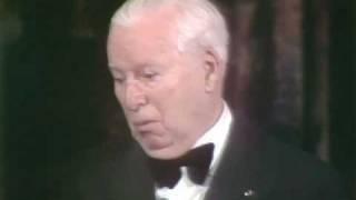 Charlie Chaplins Honorary Award  44th Oscars 1972