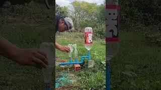 He make free energy water pump without electricity #shorts #diy