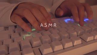 Cozy ASMR 3h typing on ceramic - 5 different keyboards ️