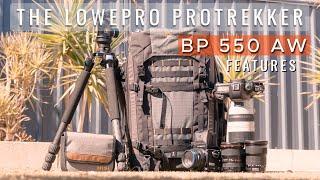 Lowepro Pro-Trekker BP 550AW II - Features & impressions