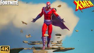 Classic Magneto Gameplay - Fortnite Chapter 5 Season 3 4K 60FPS