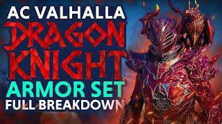 Full Breakdown Of The New Dragon Knight Armor Set & New Weapons - Assassins Creed Valhalla Update