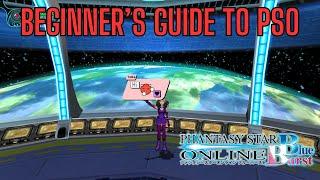 PSO Blue Burst Beginners Guide to Phantasy Star Online