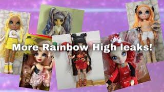 NEW RAINBOW HIGH JUNIOR HIGH DOLL LEAKS + more pics of CNY Collector Lily doll  doll news 2022