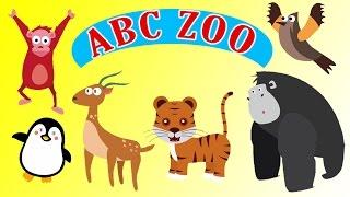 ABC Phonics Zoo Song  Alphabets Animals Song For Children By Baby Time