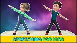 10-MIN STRETCHING EXERCISE FOR KIDS STRESS RELIEF & RELAXATION