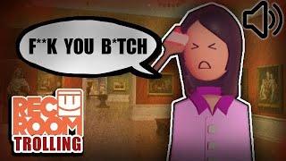 Rec Room Erasing Art - Trolling Random People Toxic People & Funny Moments LOUD WARNING