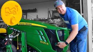 FIX this STINKIN’ Hood Release John Deere 1 2 3 and 4 Series Compact Tractors