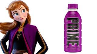 Frozen ️Walt Disney Movie Characters And Their Favorite Drinks Snacks & More  Elsa Anna Olaf