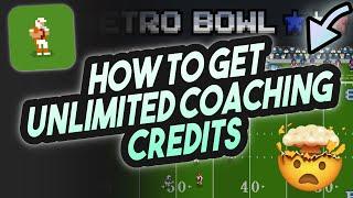 Retrobowl - How to get UNLIMITED Coaching Credits & MORE AndroidiOS