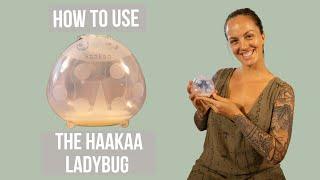 How to Use The Haakaa Ladybug Breastmilk Collector