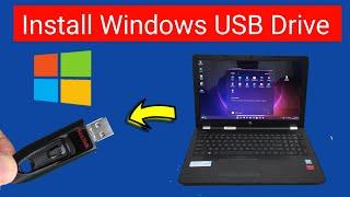 How to Install Windows 1011 on USB External Hard Drive  Install Windows Directly External SSD