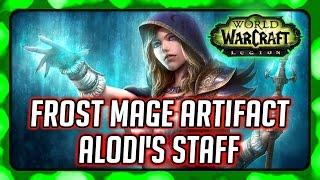 WOW Legion ► Alodis Staff - Frost Mage Artifact Quest - Ebonchill