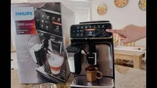 PHILIPS LatteGo 4300 Automatic EspressoCoffee Machine