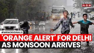 Delhi Rains  IMD Issues Orange Alert For Next Few Days Heavy Rainfall in Delhi  English News