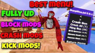 This Mod Menu is TOO POWERFUL  KICK MODS  CRASH MODS  SS ROPE MODS