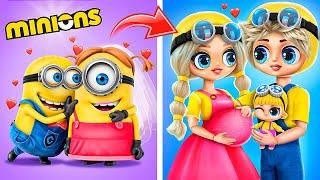 Despicable Me 4 Minions Humanization 32 DIYs for LOL Surprise OMG