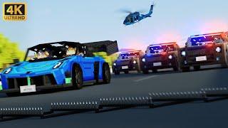 Highway Patrol 3 Minecraft Police Chase Animation  Dye MC