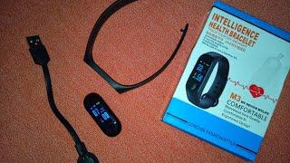 M3 smart bracelet unboxing and review.. only Rs 560