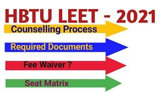 HBTU LEET Admission Details @Polytechnic Pathshala