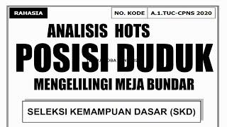 TIPS & TRIK NENTUIN POSISI DUDUK SOAL ANALISIS TES SKD CPNS