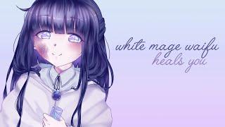 ASMR White Mage Waifu Heals You Softly Spoken Personal Attention Humming & Headpatting