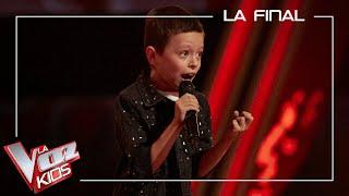 Jesús del Río canta The final countdown  Final  La Voz Kids Antena 3 2021