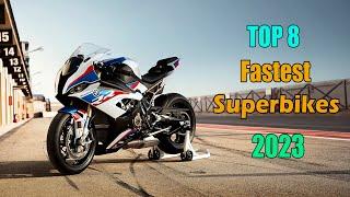 Top 8 Fastest Superbikes 2023  and their Top Speed