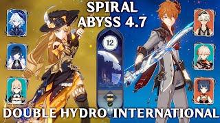Navia Double Hydro & Childe International. Spiral Abyss 4.7. Genshin Impact 4.7