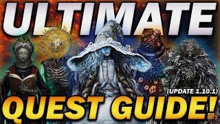 How To Complete ALL QUESTS in Elden Ring - Ultimate Questline Guide update 1.10.1