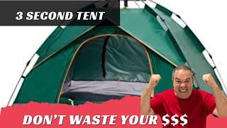 3 SECOND TENT REVIEW