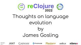 James Gosling Keynote Thoughts on language evolution