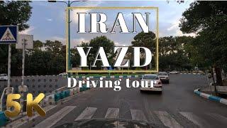 IRAN 2023  driving on the enchanting streets of yazd exploring the heart of Persian culture