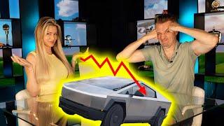 The Cybertruck market is crashing and new deliveries halted due to accelerator pedal issue? EP 92