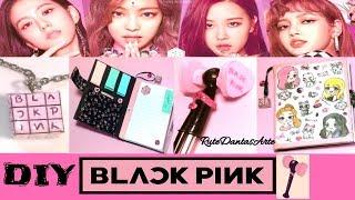 DIY BLACK PINK 6 IDEIAS PARA VOCÊ SE INSPIRAR #diykpop #pinkvenom