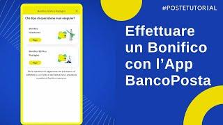 Come effettuare un bonifico dall’app BancoPosta.