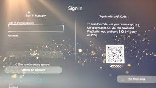 How to Sign In for the first time on PlayStation 5 - Set Up Guide