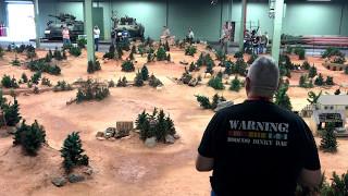 Remote Control Tank Battle Starts