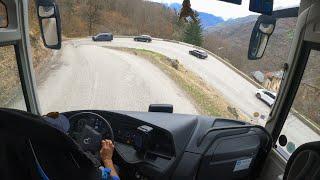 Alpin Bus Drive France 4K