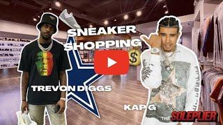 KAP G & TREVON DIGGS GO SHOPPING FOR SNEAKERS WITH SOLEPLIER IN DALLAS TEXAS