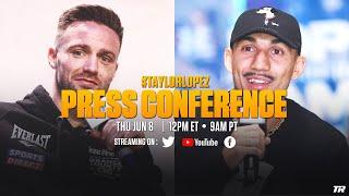 Josh Taylor vs Teofimo Lopez  PRESS CONFERENCE