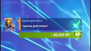 Fortnite Challenge - Spend gold bars - Chapter 2 Season 6 Week 12