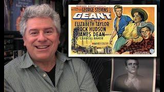 CLASSIC MOVIE REVIEW Elizabeth Taylor James Dean & Rock Hudson in GIANT from STEVE HAYES