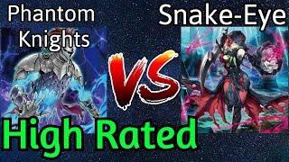Phantom Knights Orcust Vs Snake-Eye High Rated DB Yu-Gi-Oh
