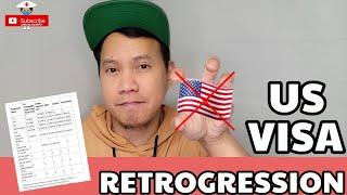 US VISA RETROGRESSION  Usapang Retrogression  TAGALOG  English in the description Box  USRN