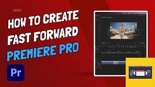 How To Create A VCR VHS Fast Forward Effect - Premiere Pro