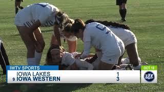 #9 IOWA WESTERN WOMENS SOCCER 3  IOWA LAKES 1     101922