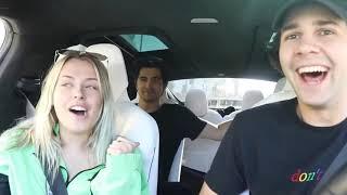 Corinna Kopf Best and Thirsty Moments on David Dobriks Vlog