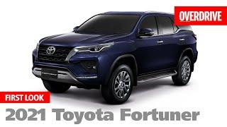 2021 Toyota Fortuner  First Look  OVERDRIVE